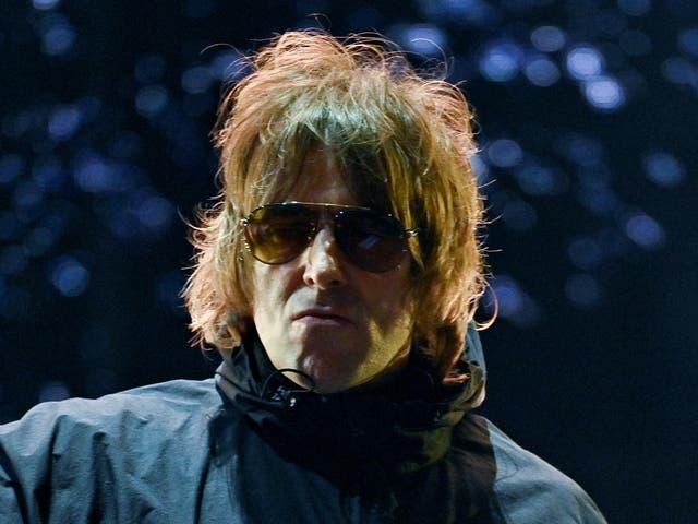 <p>Liam Gallagher performs at TRNSMT festival in September 2021</p>