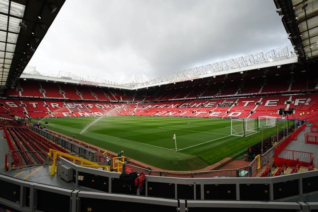 Manchester United’s Champions League game with Young Boys will go ahead at Old Trafford (Martin Rickett/PA)