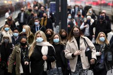 Covid news – live: Omicron data expected ‘in days’ as PM urged to apologise for No 10 lockdown Christmas party