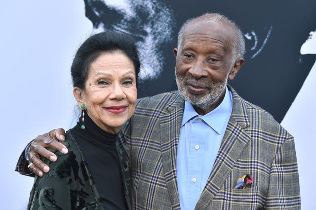 <p>Jacqueline and Clarence Avant attend the premiere of a Netflix documentary about Mr Avant’s life on 3 June, 2019 </p>
