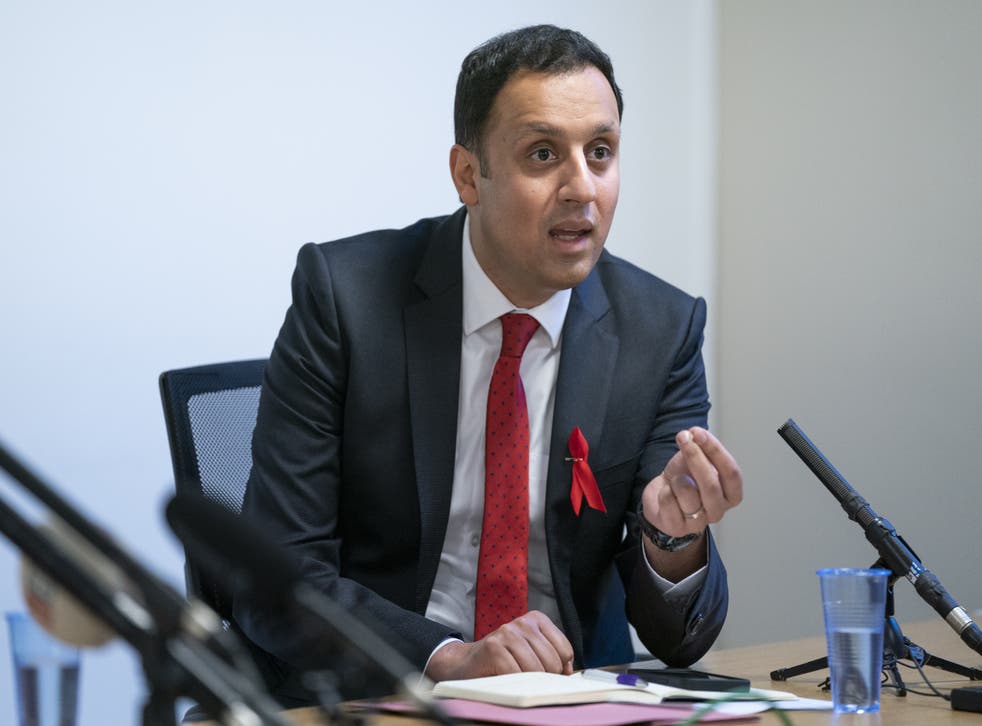 Scottish Labour leader Anas Sarwar had called for the senior management team at NHS Greater Glasgow and Clyde to be sacked over the hospital infection scandal (Jane Barlow/PA)