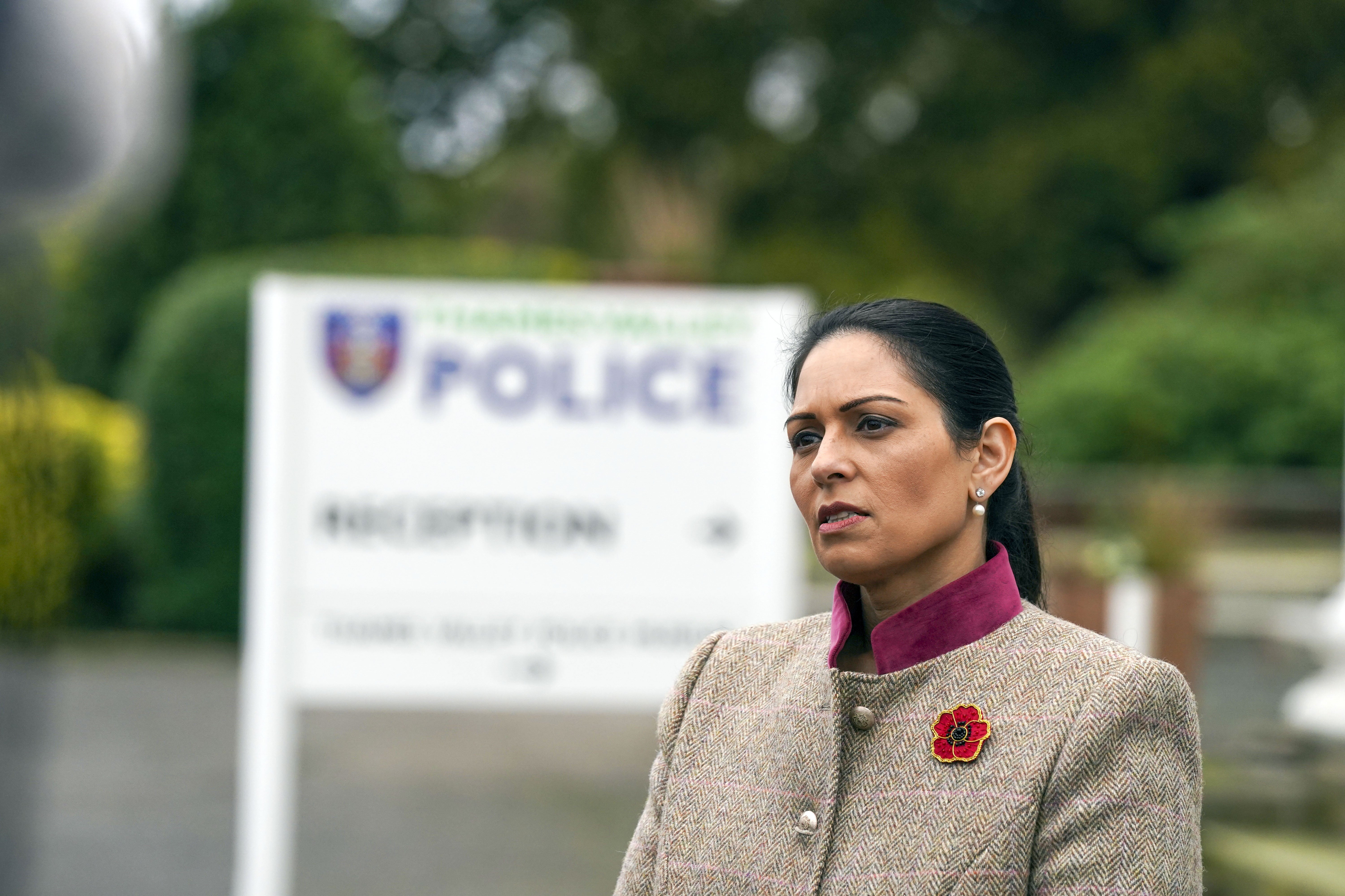 Home Secretary Priti Patel (Steve Parsons/PA)