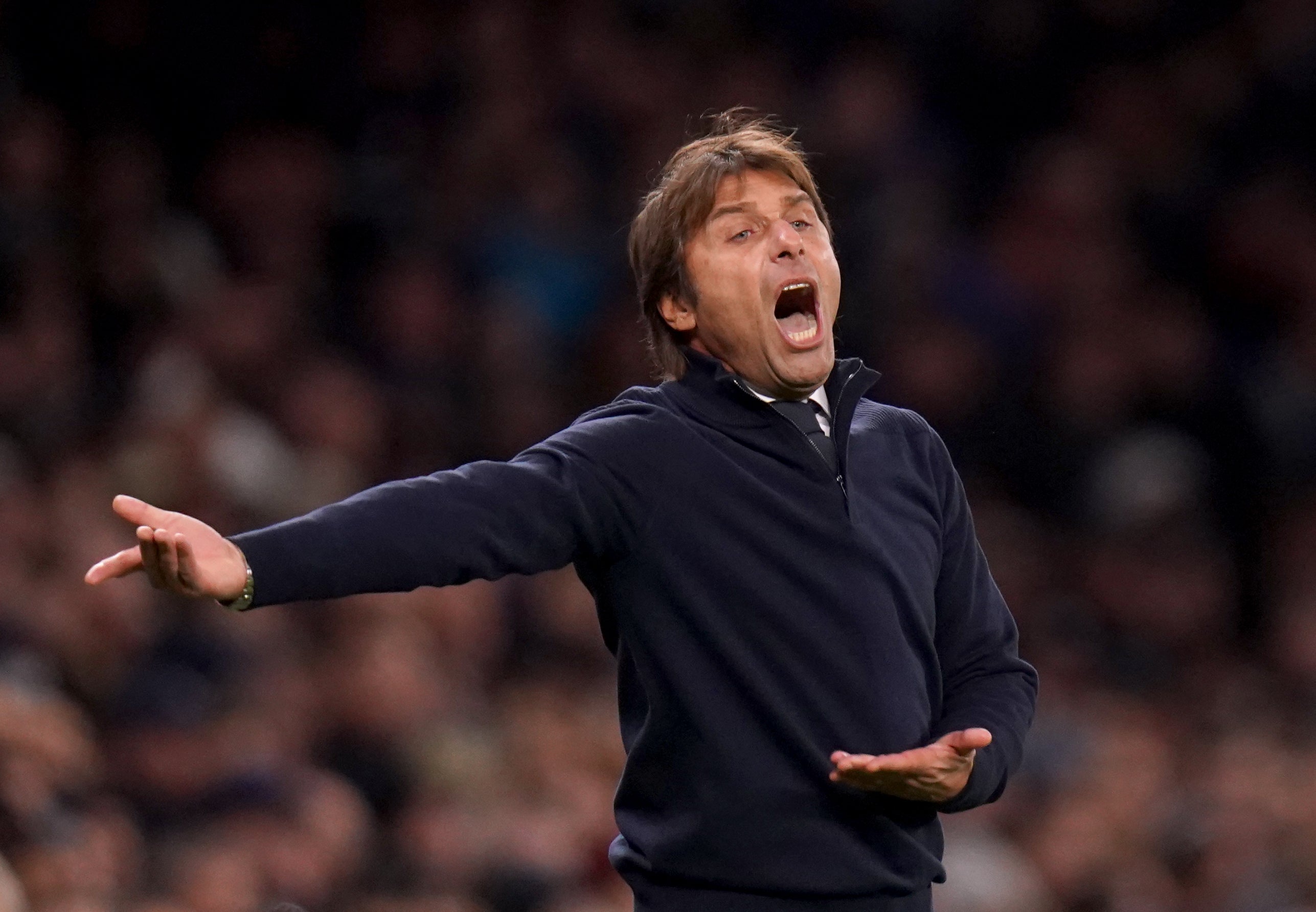 Antonio Conte knows he has work to do at Spurs (Adam Davy/PA)