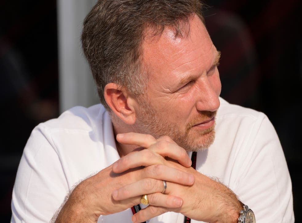 Christian Horner was reprimanded for his comments in Qatar (AP Photo/Darko Bandic)