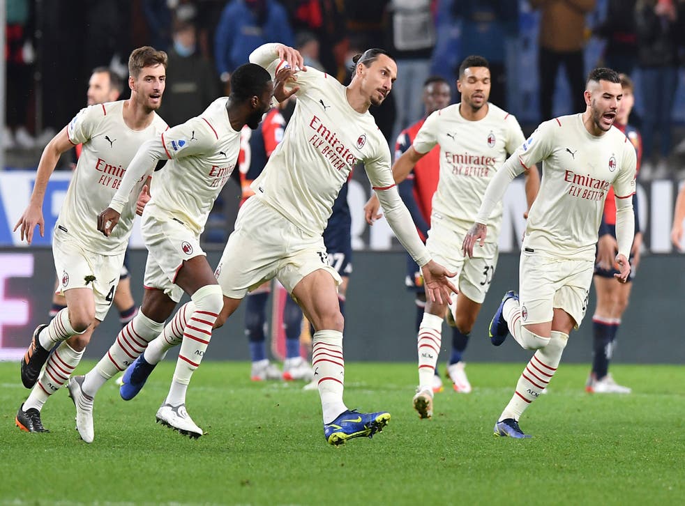 Zlatan Ibrahimovic was on target for Milan (Tano Pecoraro/LaPresse via AP)