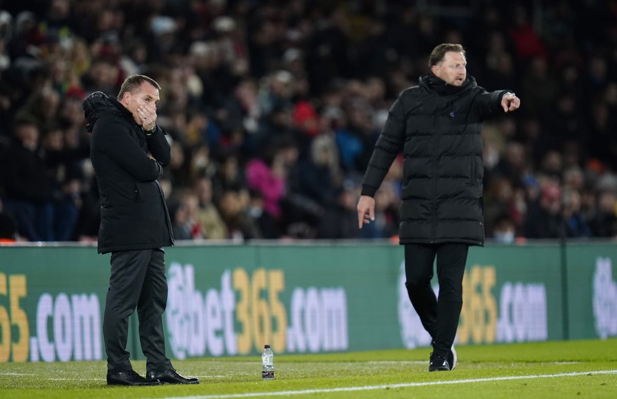 Leicester hurt by lack of concentration at Southampton &ndash; Brendan Rodgers