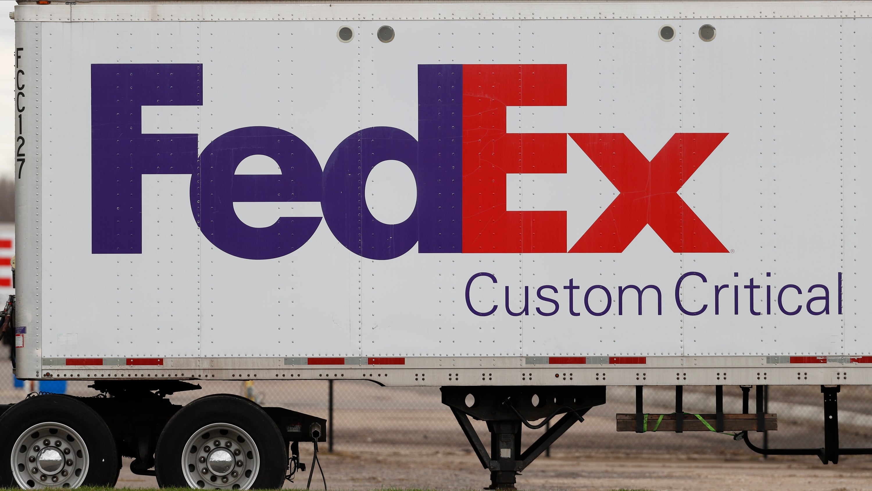 FedEx-Packages In Woods