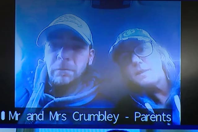 <p>A photo showing Jennifer and James Crumbley, parents of Ethan Crumbley, the 15-year-old who is accused of killing four people at a Michigan high school.</p>