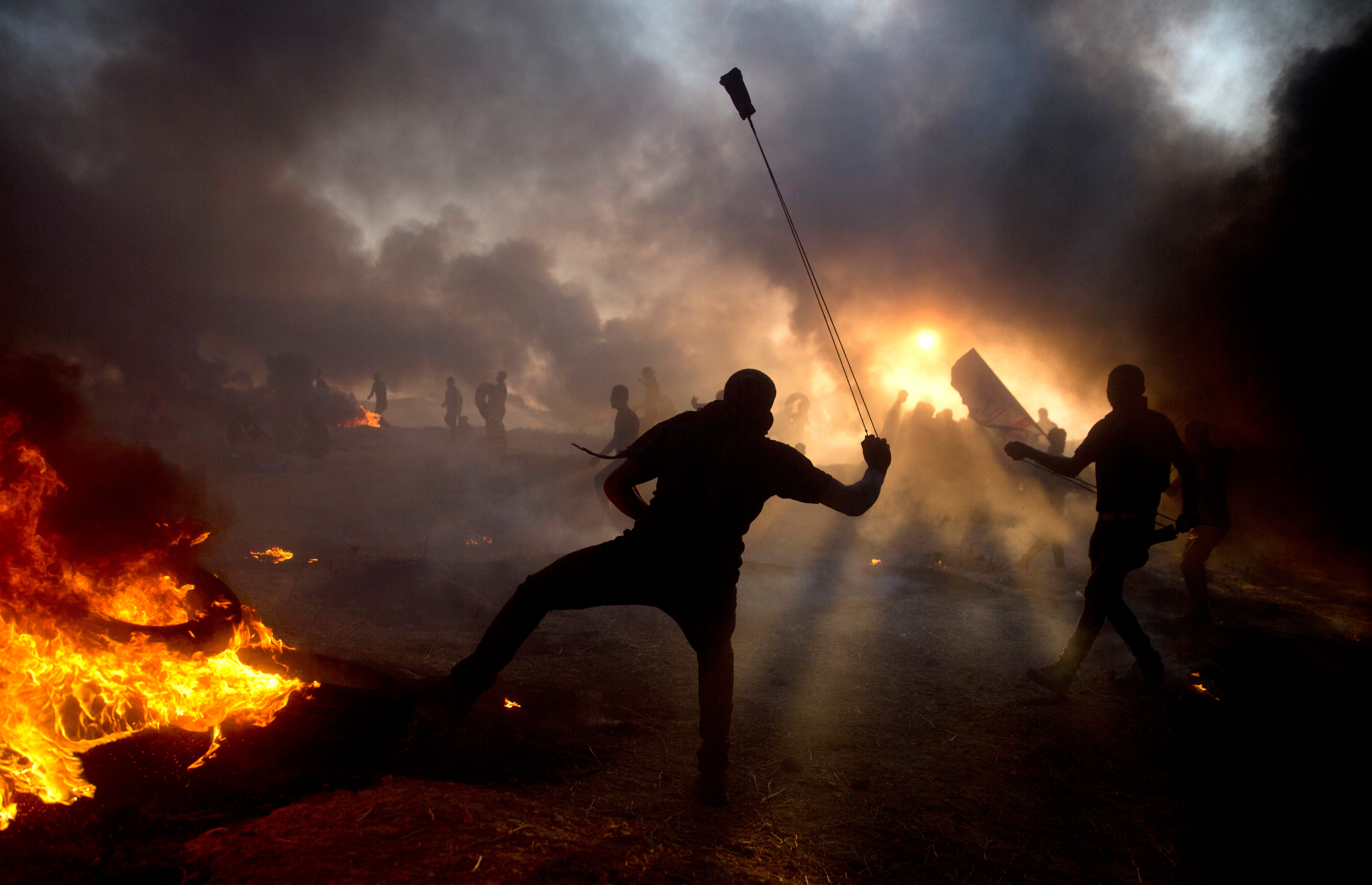 Israel Palestinians Gaza Protests