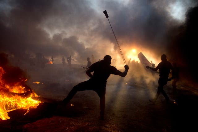 Israel Palestinians Gaza Protests