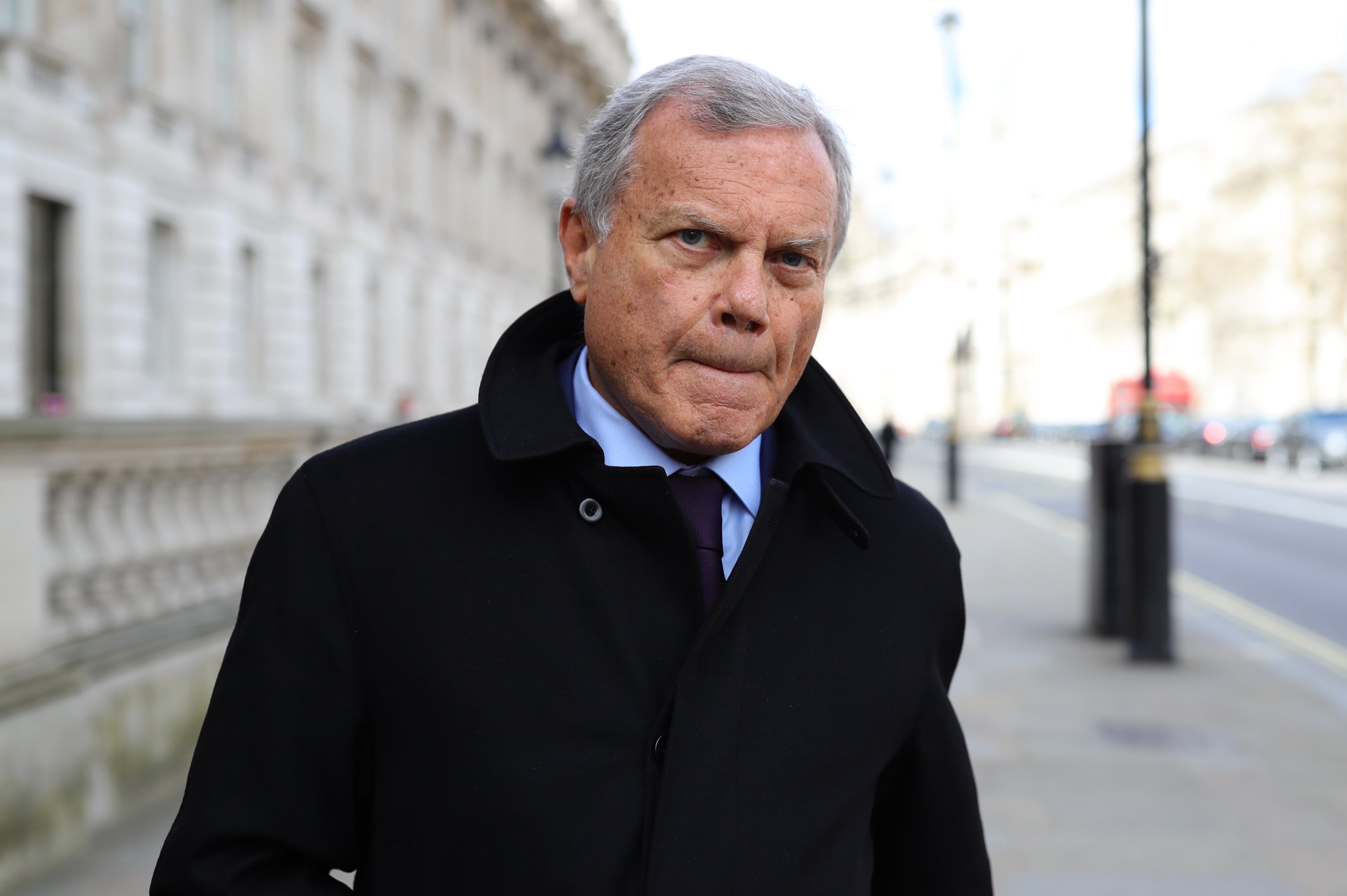 Ad supremo Sir Martin Sorrell said the Government has not given enough guidance as Omicron cases rise (Aaron Chown/PA)