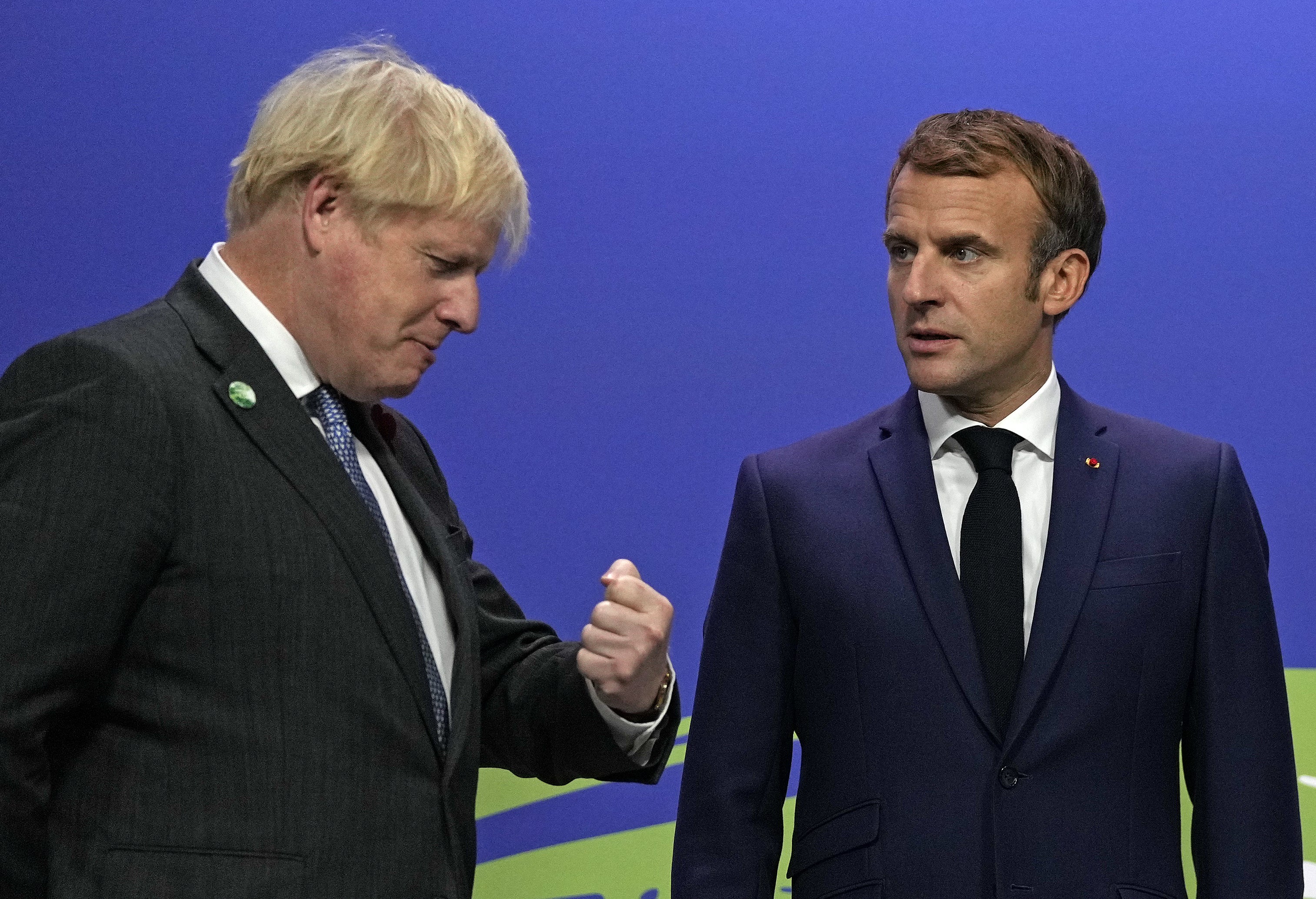 A government minister has said reported comments by Emmanuel Macron branding Boris Johnson a ‘clown’ and a ‘knucklehead’ were ‘unhelpful’ (Alastair Grant/PA)