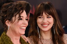 Dakota Johnson gave Olivia Colman her first tattoo after The Lost Daughter dance party