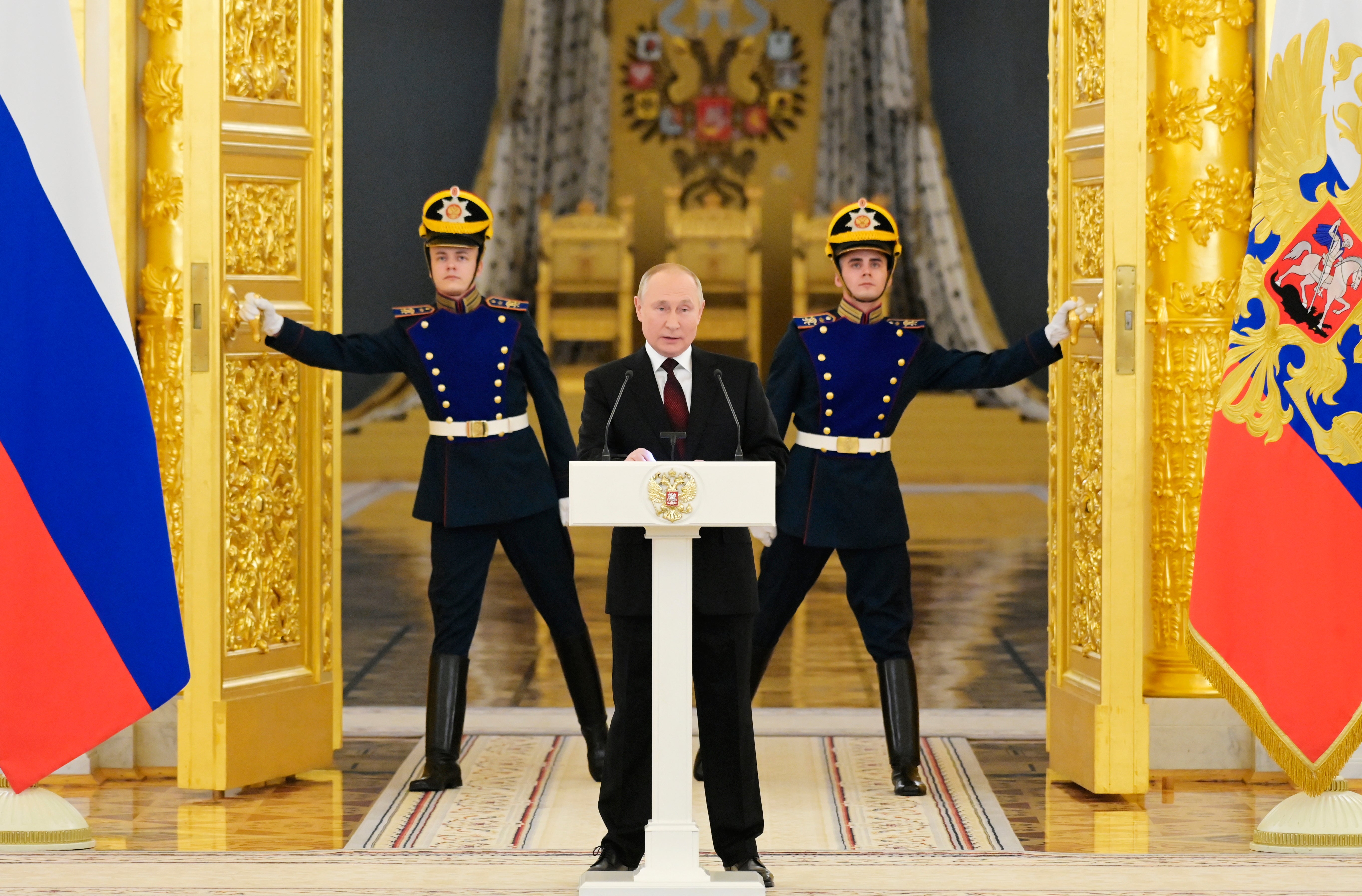 APTOPIX Russia Putin