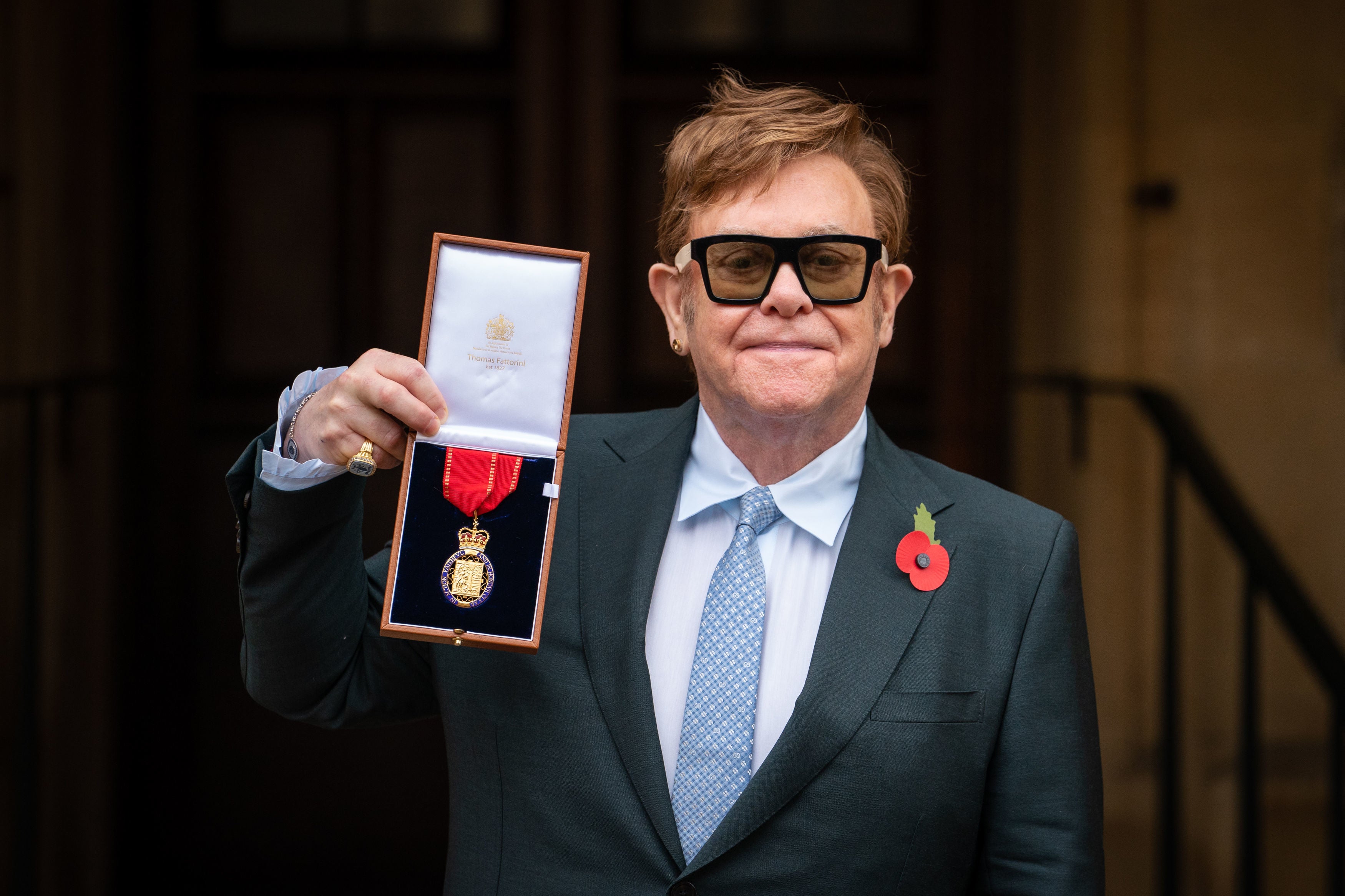 <p>At a time when Sir Elton John should have been enjoying his honour, his personal details were exposed</p>