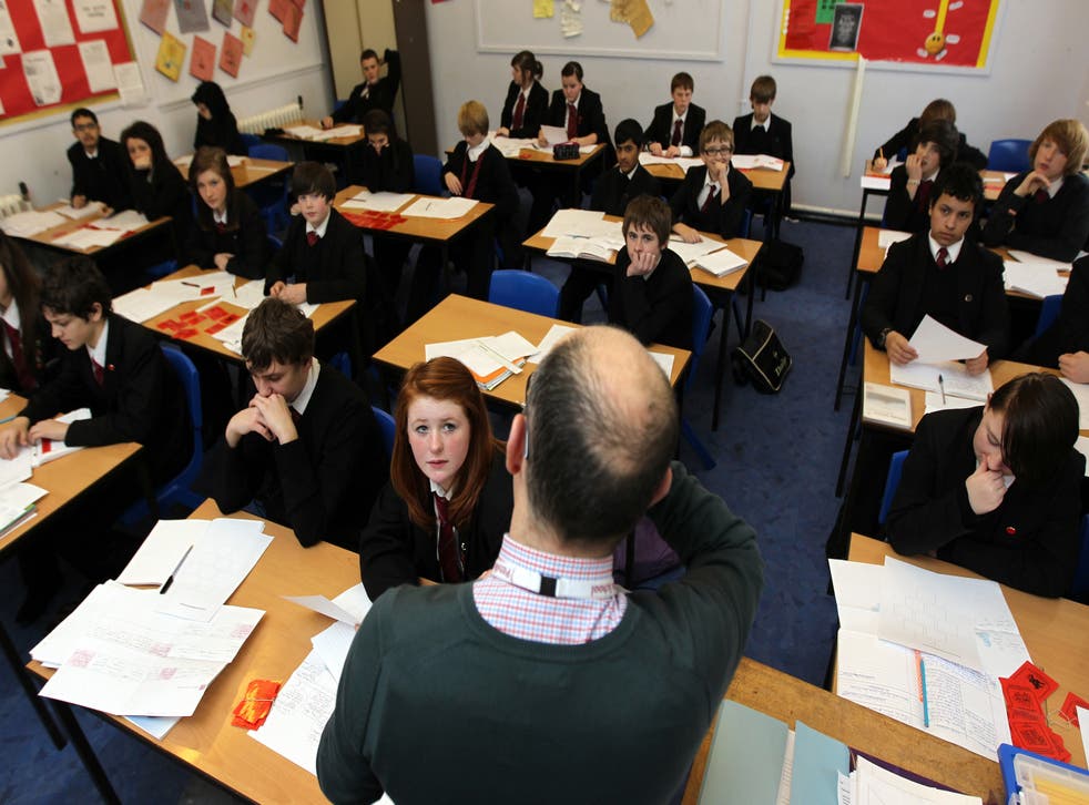 Recruitment in some subjects at secondary level in England has fallen well below target this year, with only just over a fifth of the physics teachers required being taken on, new figures show (David Davies/PA)