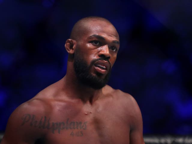 <p>Former UFC light heavyweight champion Jon Jones</p>