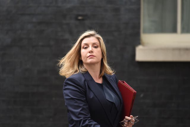 <p>Delaying a trade agreement would be to the ‘detriment’ of the US, Penny Mordaunt argued </p>