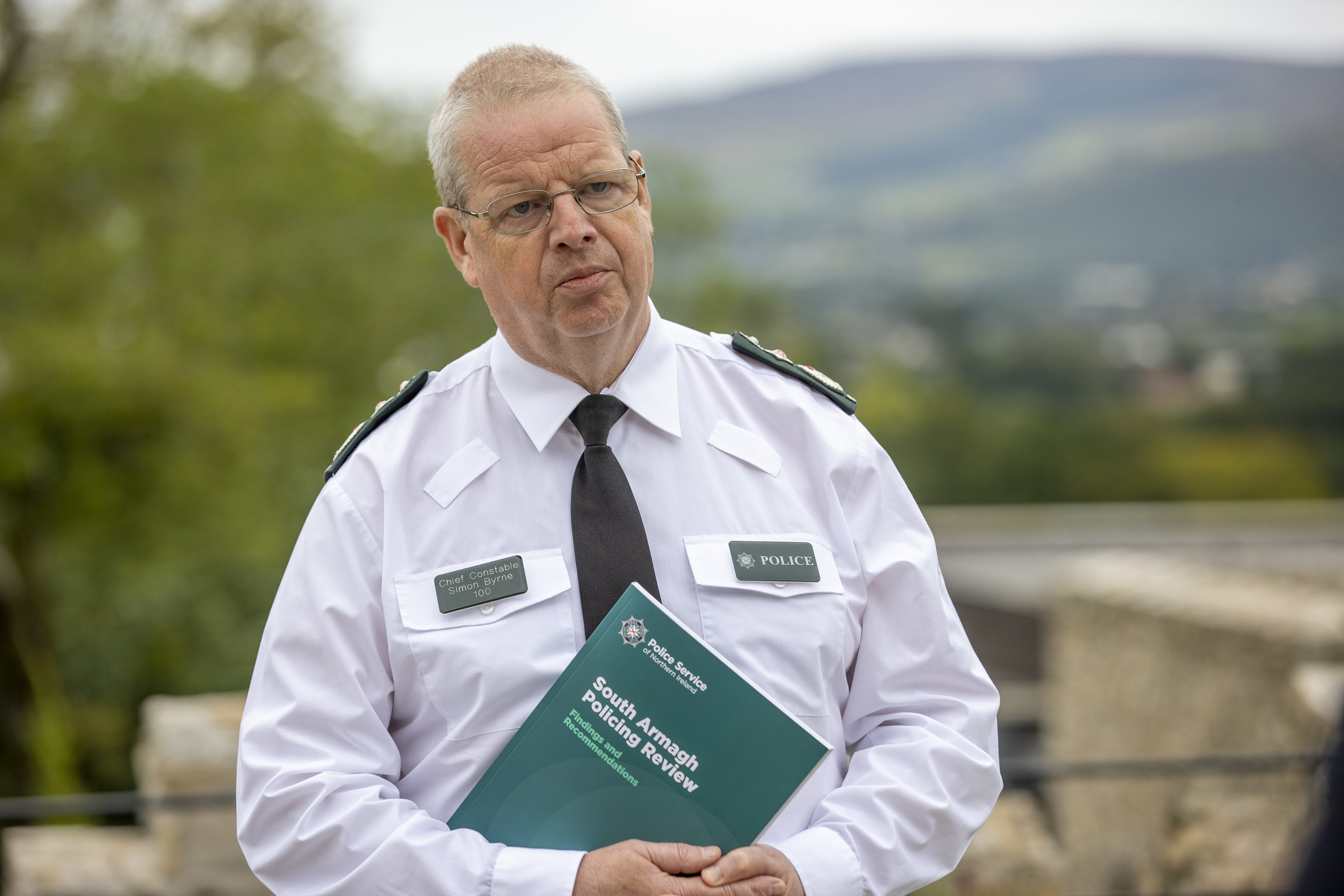 Chief Constable Simon Byrne said the PSNI had used 47 child abuse warning notices (Liam McBurney/PA)