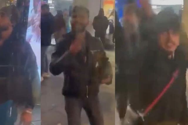 Three people being sought over an alleged antisemitic incident (Metropolitan Police/PA)