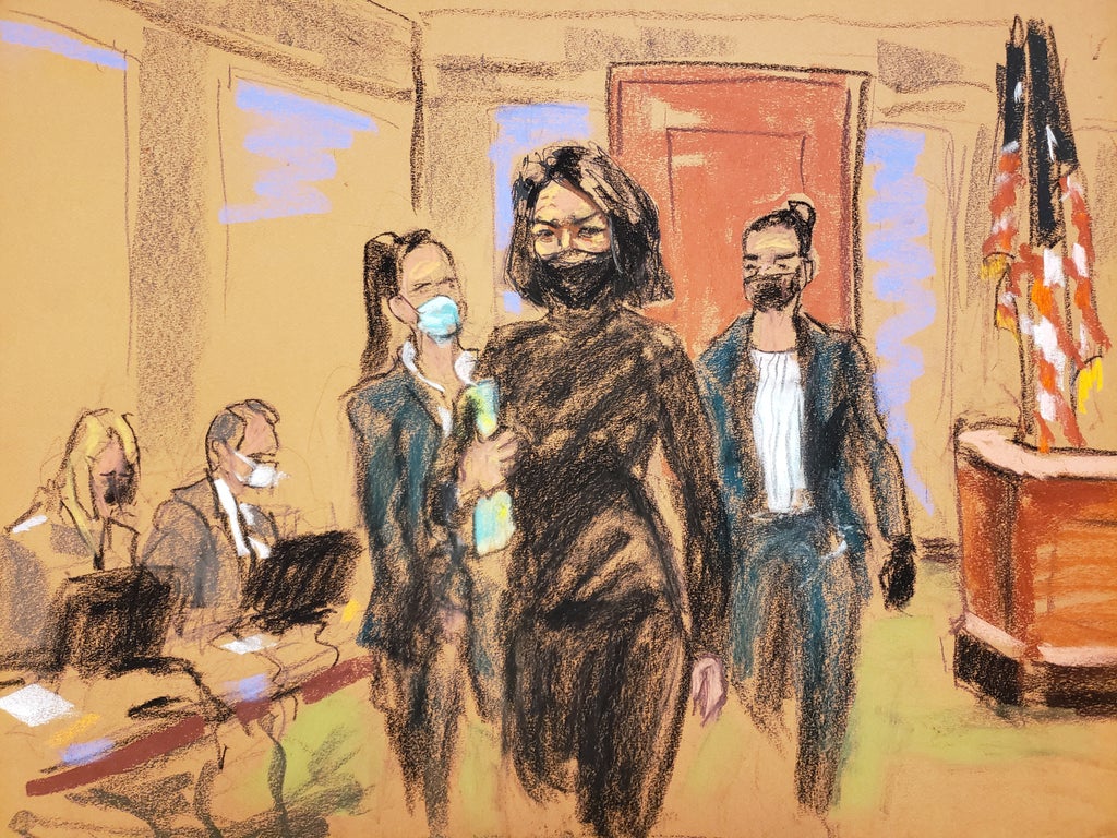 Ghislaine Maxwell trial – live: Jury shown video of Epstein house where staff told to never say what they saw
