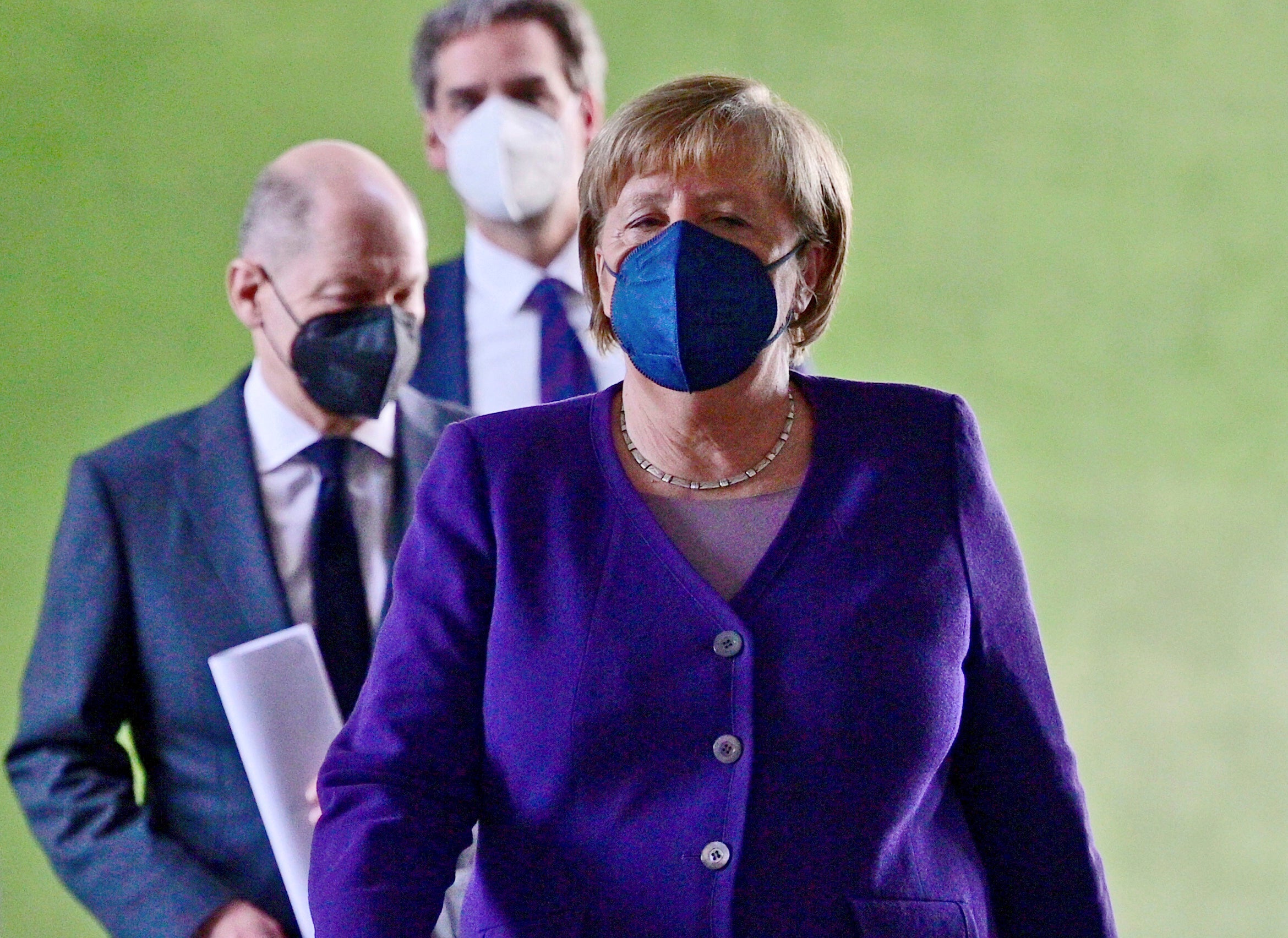Merkel is leaving office after 16 years in power