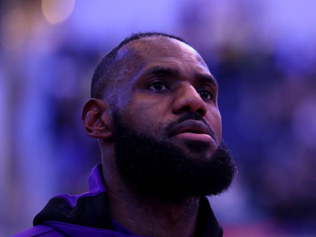<p>The LA Lakers superstar himself this week was placed in the NBA’s Covid protocols</p>