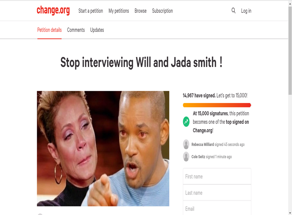<p>The Change.org petition has received thousand of signatures </p>