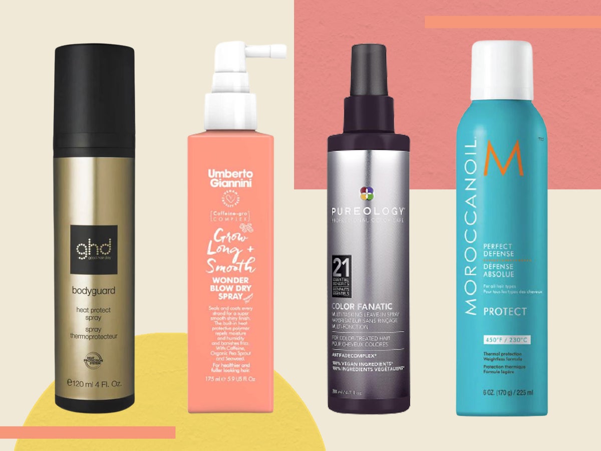 10 best heat protection sprays to keep hair healthy, strong and glossy