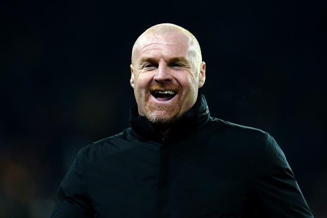 Burnley manager Sean Dyche knows money talks when it comes to football transfers (David Davies/PA)