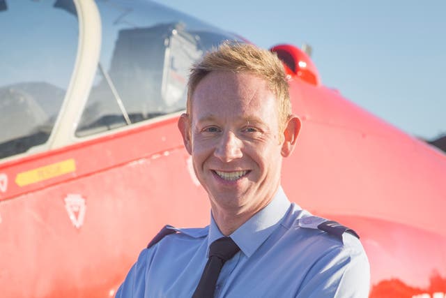 Corporal Jonathan Bayliss of the Red Arrows, who was killed when the Hawk T1 aircraft he was flying in crashed at RAF Valley (RAF/MoD)