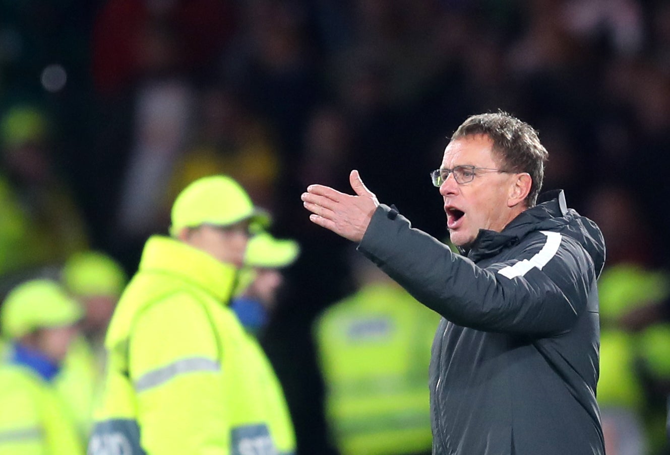 Ralf Rangnick has taken over at Manchester United (Jane Barlow/PA)