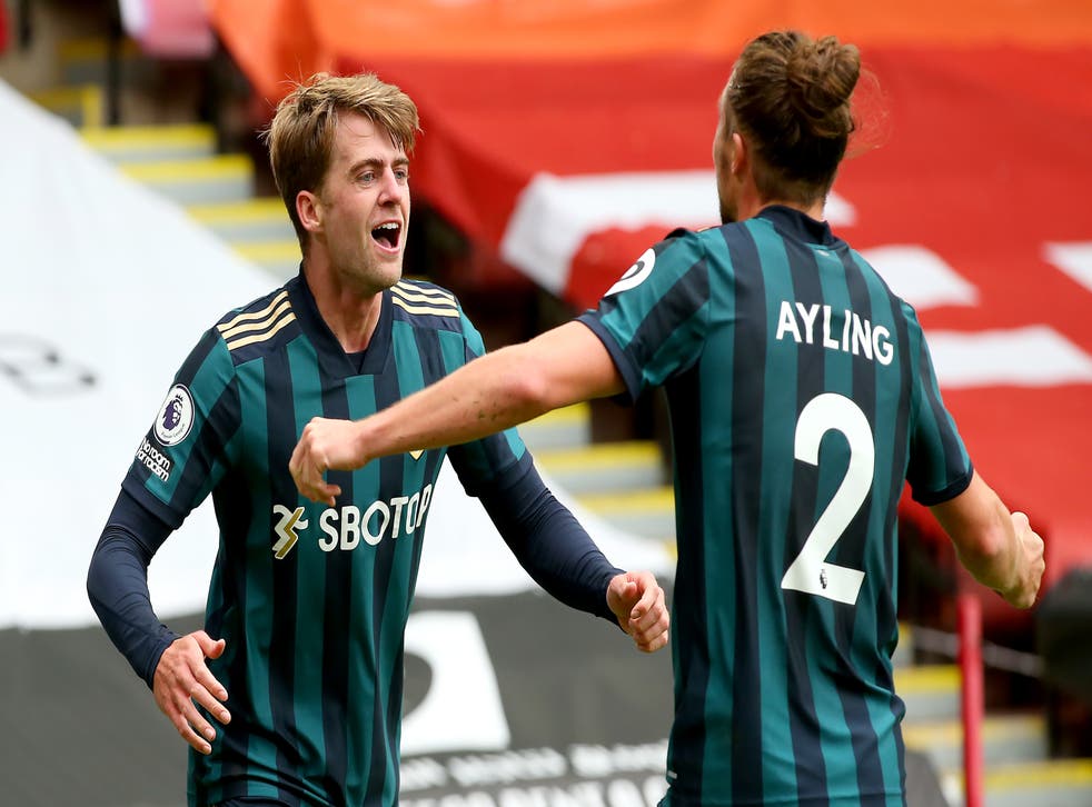 Patrick Bamford (left) and team-mate Luke Ayling are set to return to action for Leeds after injury (Alex Livesey/PA)