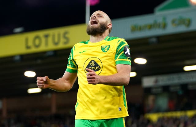 Teemu Pukki has five goals for Norwich this season (Joe Giddens/PA)