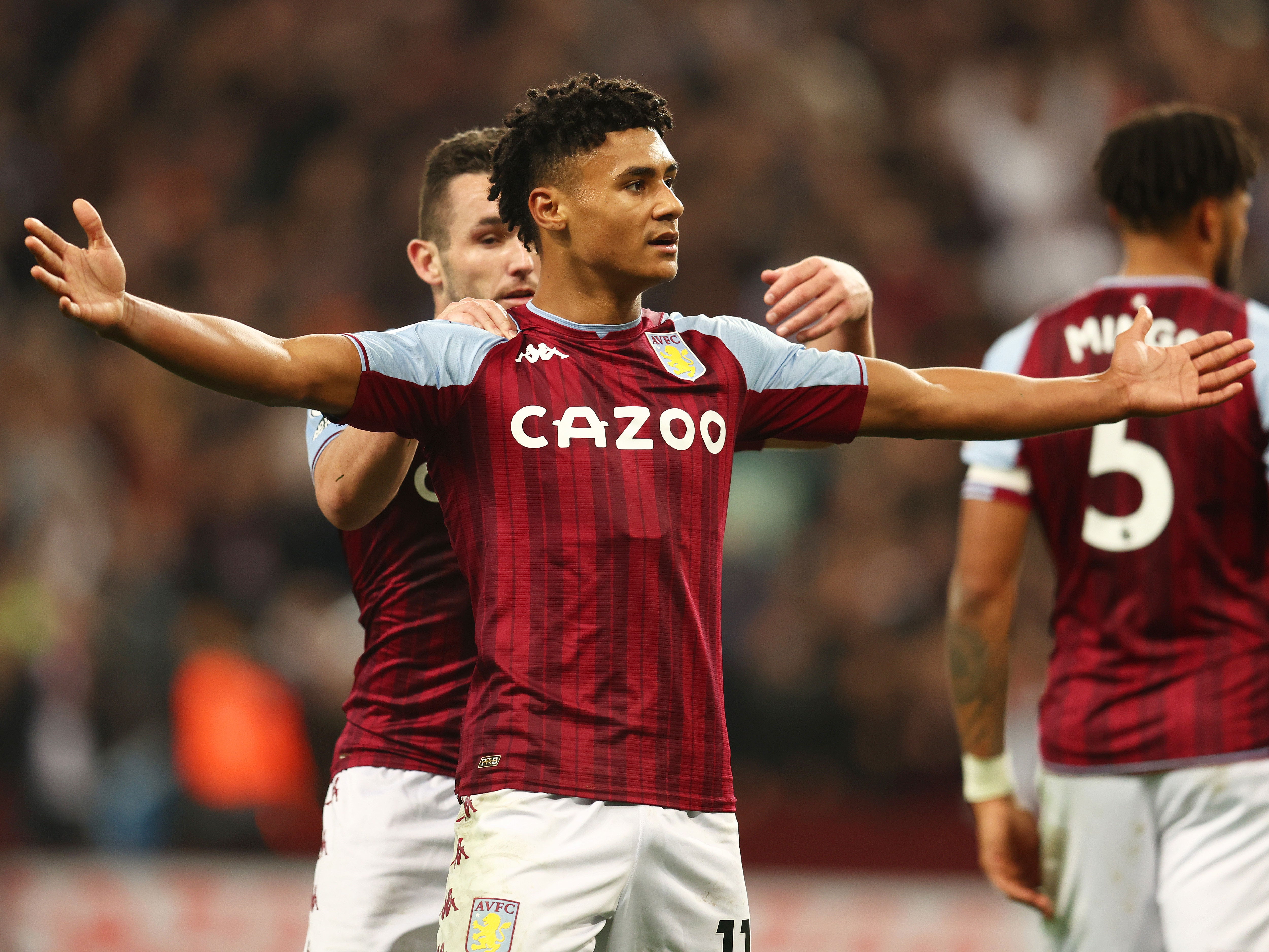 Aston Villa striker Ollie Watkins
