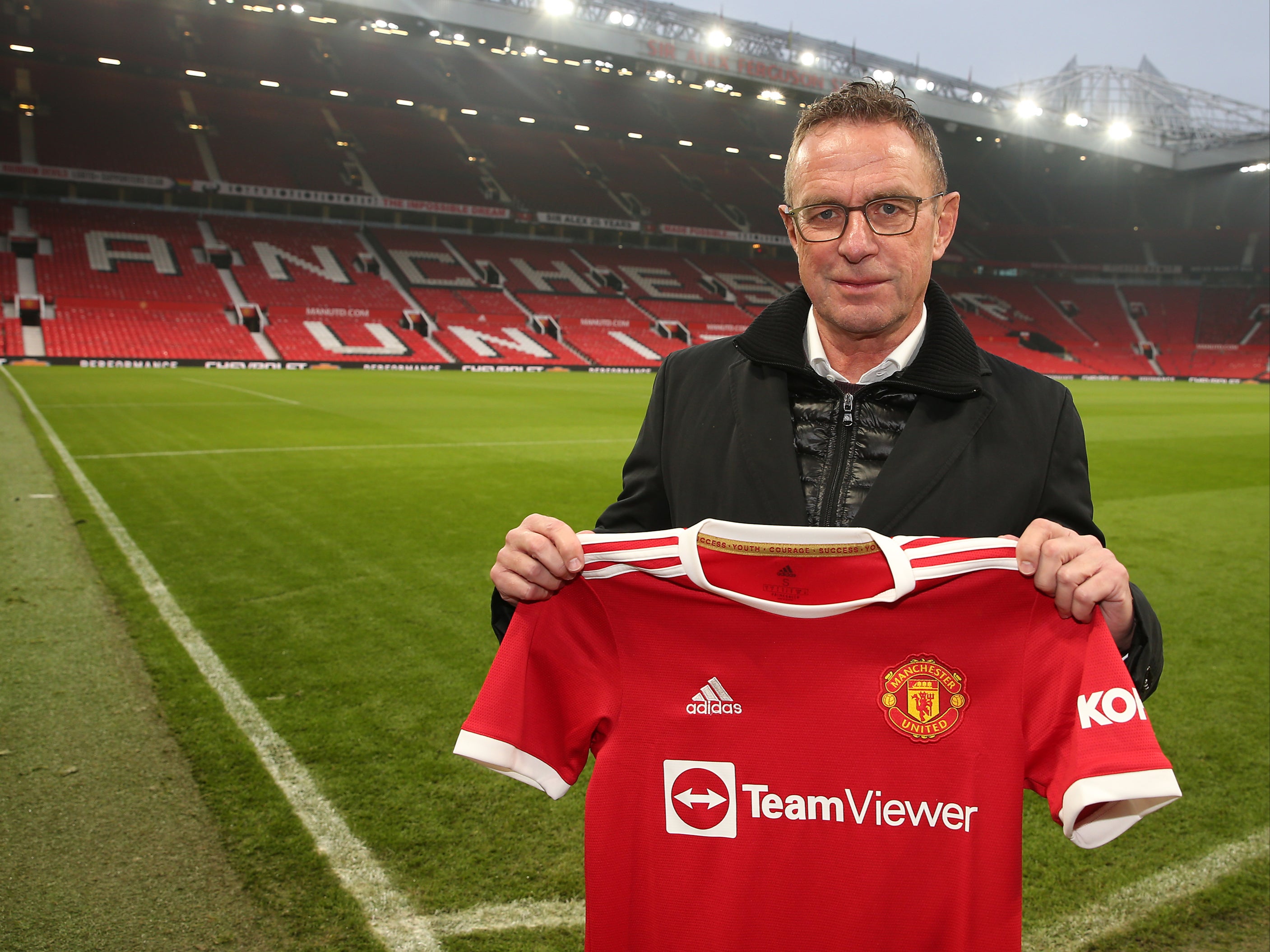 Rangnick has been unveiled as interim manager