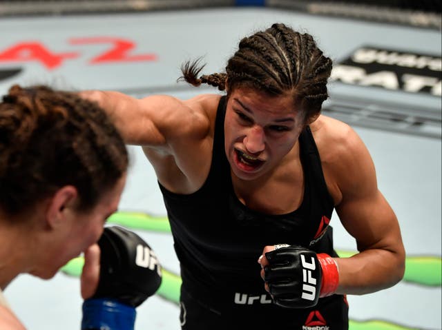 <p>UFC women’s bantamweight title challenger Julianna Pena</p>