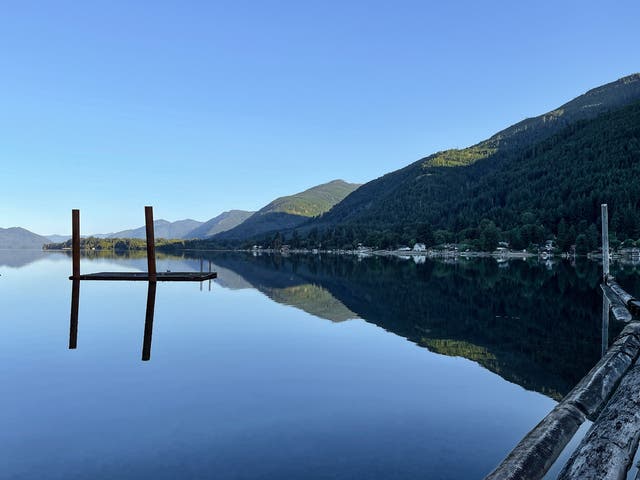 <p>Lake Cowichan in British Columbia. Scientists have discovered an increased number of ‘hybrid’ salmon which may be linked to climate impacts in the region </p>