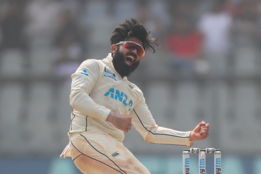 Ajaz Patel takes all 10 wickets for New Zealand in India