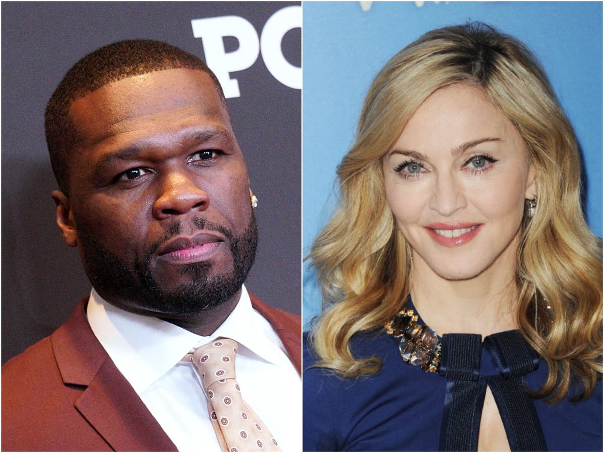 50 Cent apologises to Madonna after mocking partially nude photos | The  Independent