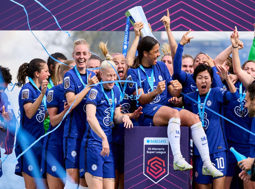 Women’s Super League champions Chelsea are eyeing another trophy this weekend (John Walton/PA)