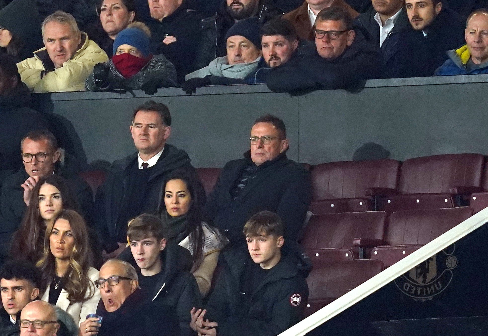 Ralf Rangnick takes charge of Manchester United for the first time on Sunday (Martin Rickett/PA)