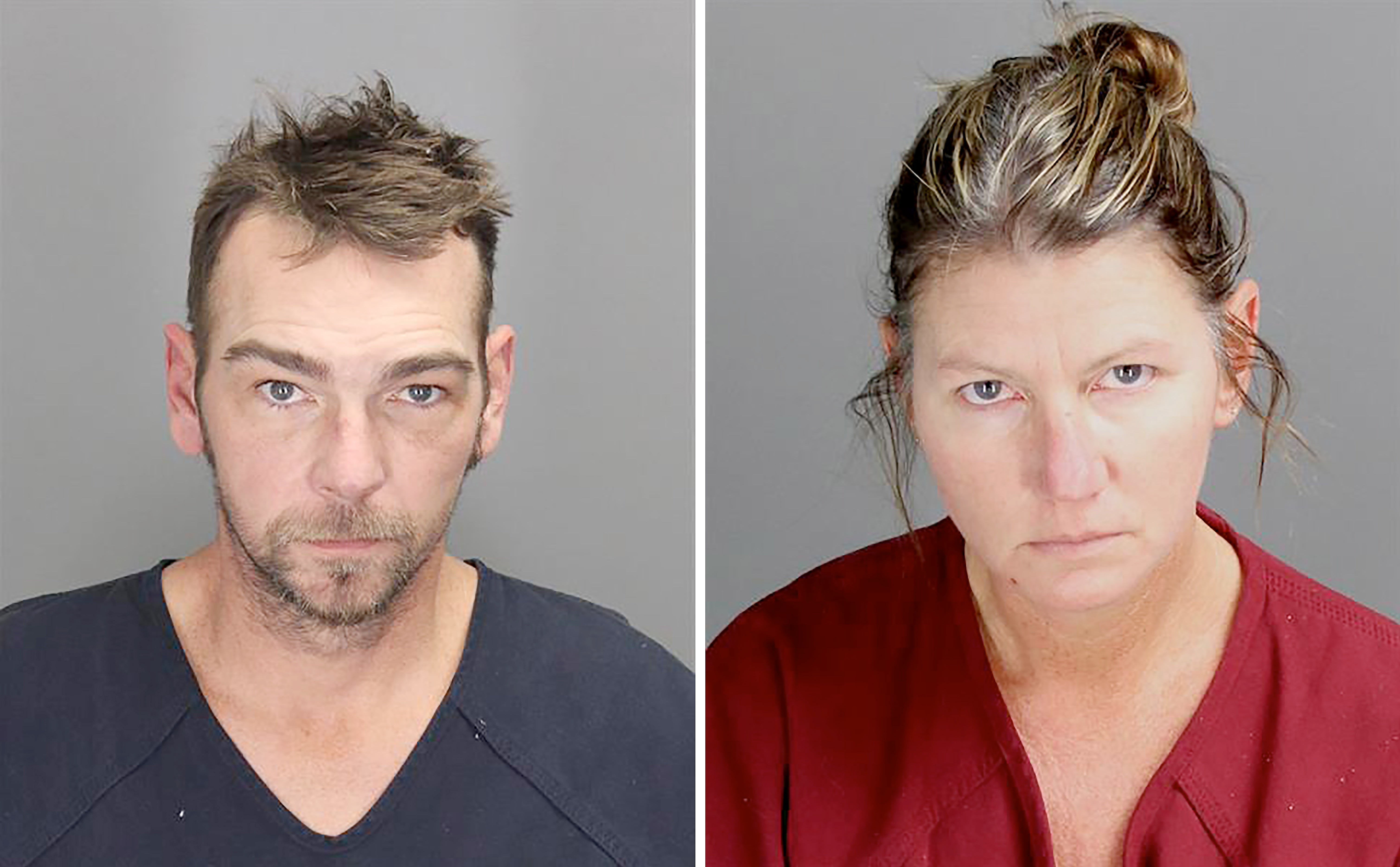 James and Jennifer Crumbley pictured in booking photo after their arrest on Saturday