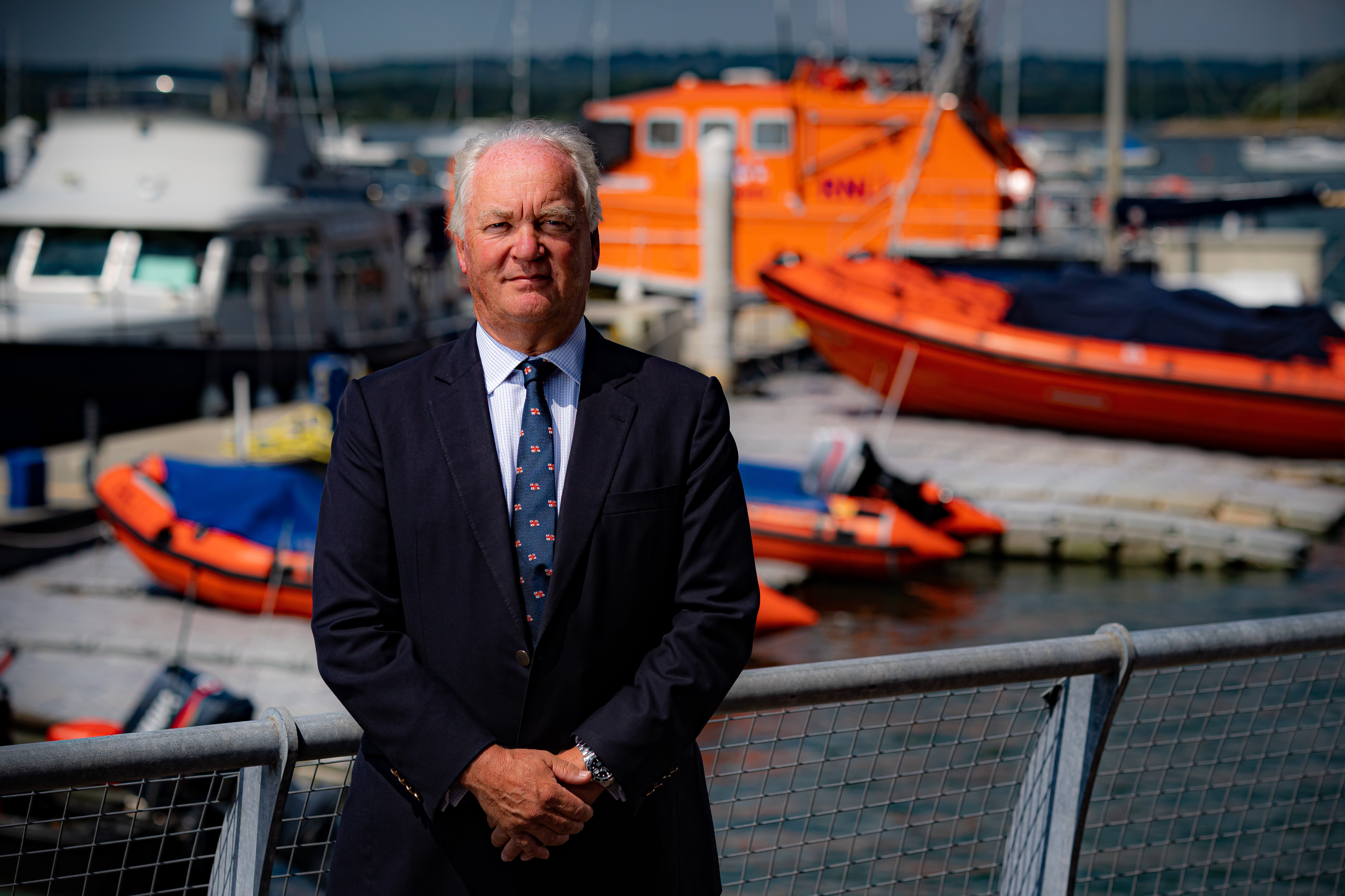 Far-right organisation Britain First encouraged its supporters to contact RNLI chief executive Mark Dowie (Ben Birchall/PA)