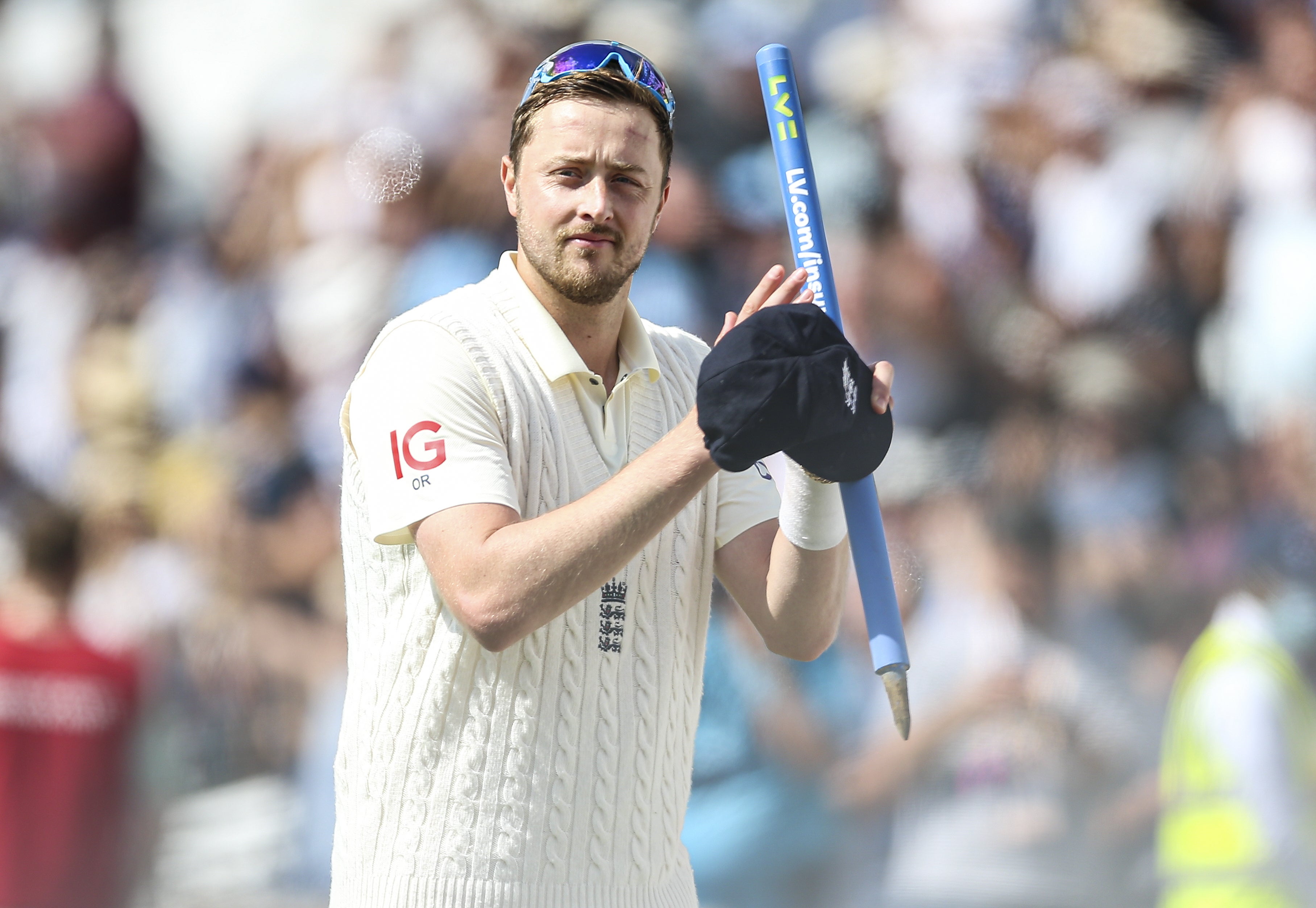 Ollie Robinson is inspired by memories of watching the Ashes from the stands (Nigel French/PA)