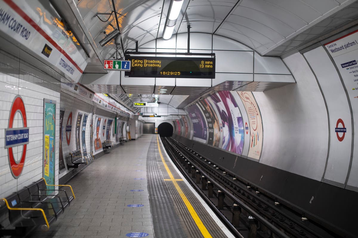 Woman taken to hospital after falling on tracks at central London tube station