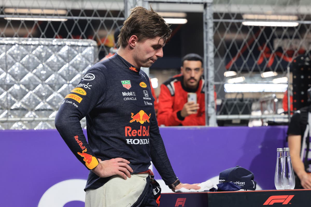 Max Verstappen Reacts To ‘terrible Crash That Cost Saudi Arabian Grand Prix Pole The Independent 4435