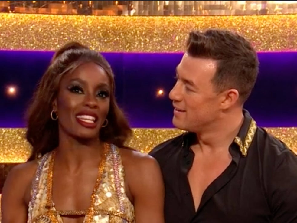 AJ Odudu was in tears after making an error in her latest ‘Strictly’ performance