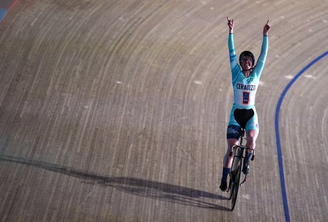 Katie Archibald won the women’s endurance title in the inaugural UCI Track Champions League (John Walton/PA)