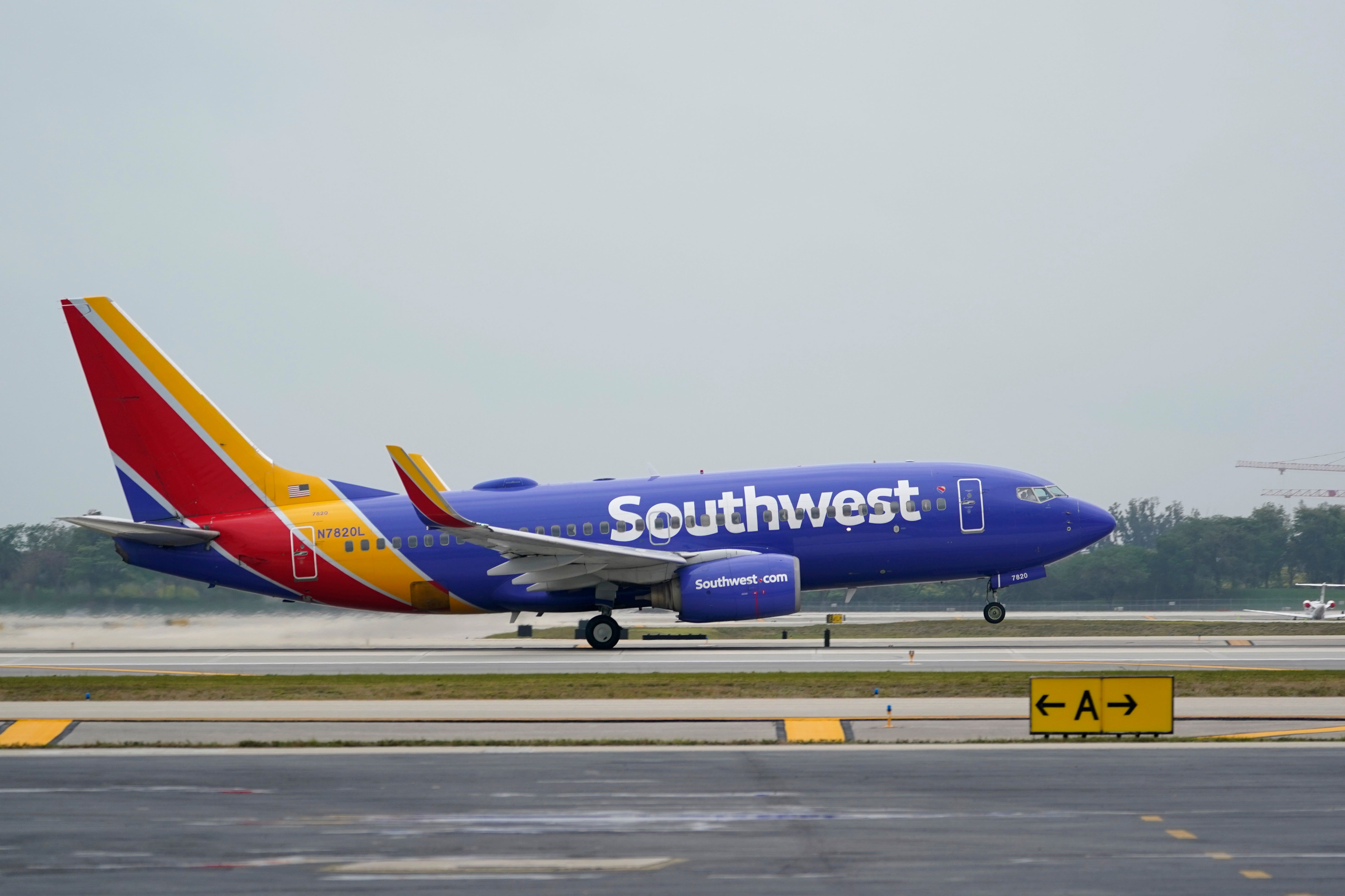 Incident occurred on a Southwest flight